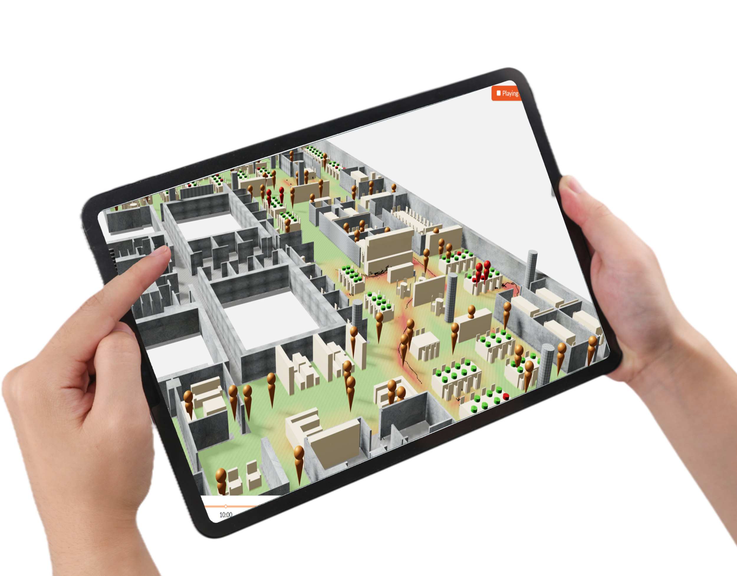 SmartViz CEO presenting at smart buildings & sustainability forum