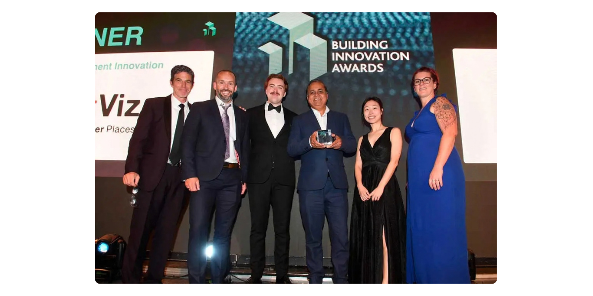 Double win for SmartViz at the Building Innovation Awards 2026 as judges back the case for evidence-led buildings